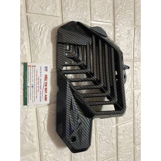 BỘ 2 MÓN ỐP SH MODE 2020 - 2023 CARBON & CROM (PÔ E, QUẠT GIÓ)