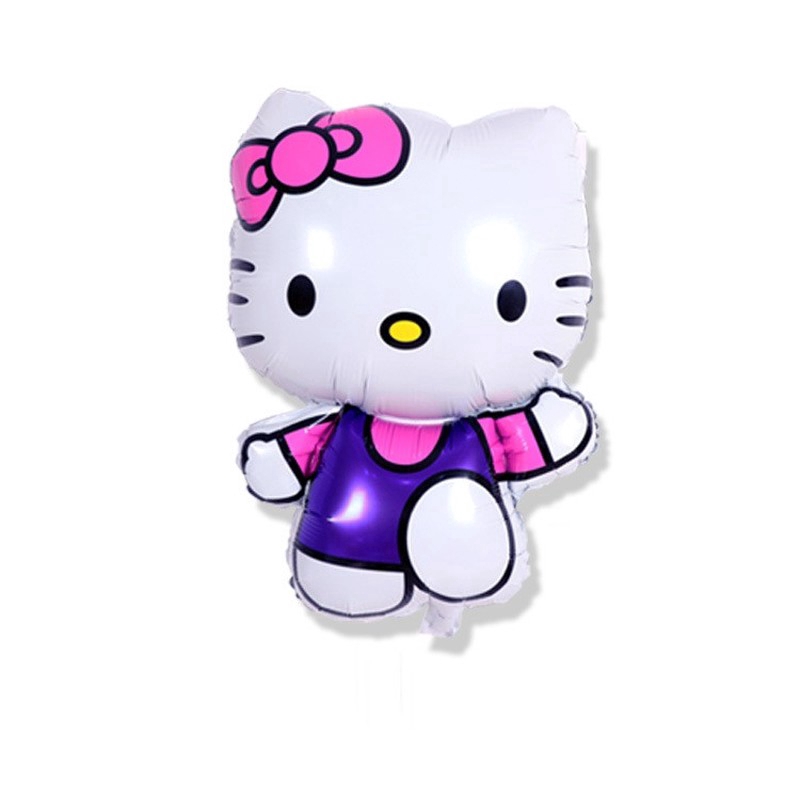 Bong Bóng Nhôm Hình Hello Kitty Dễ Thương