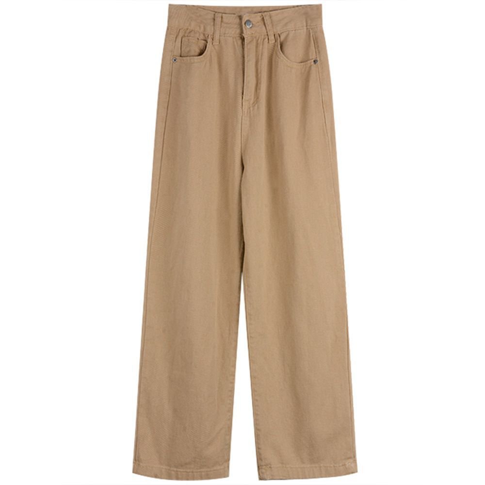 Quần Jeans Nữ Lưng Cao Ống Rộng Thời Trang 2021 | BigBuy360 - bigbuy360.vn