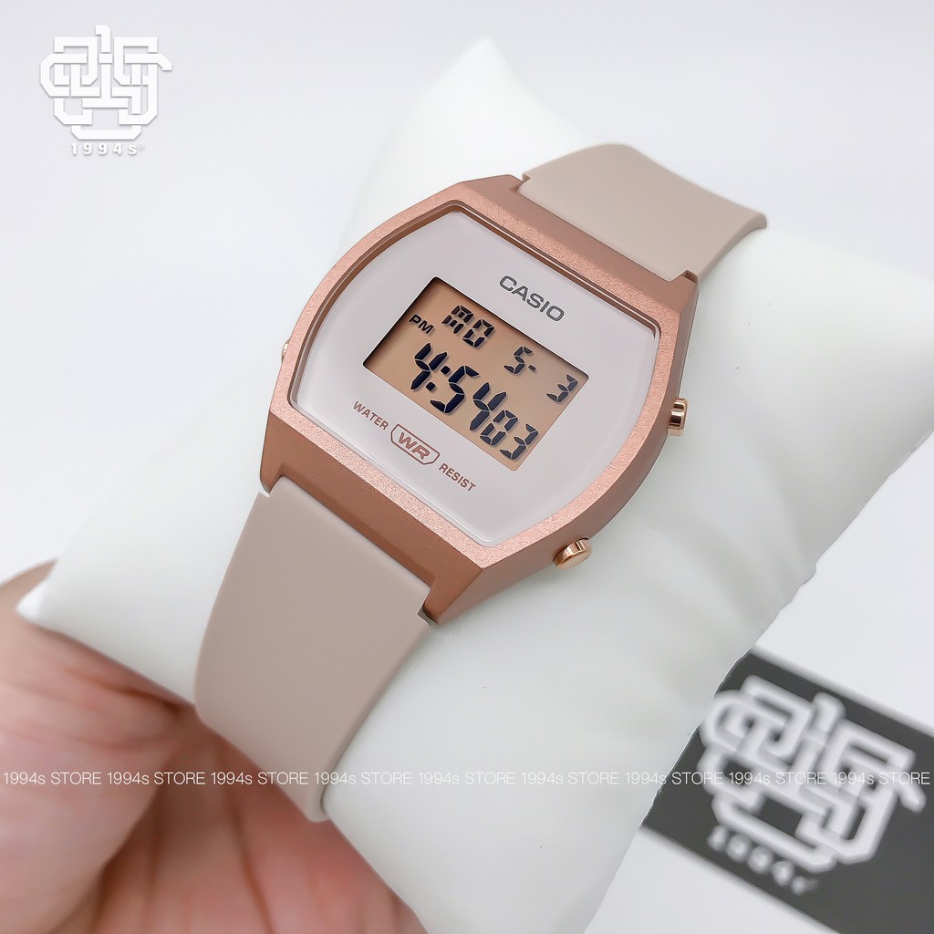 Đồng hồ nam/nữ Casio LW-204-4A / LW-204-1A / LW-204-1B dây nhựa, chống nước 50m, size 35mm, hàng chính hãng