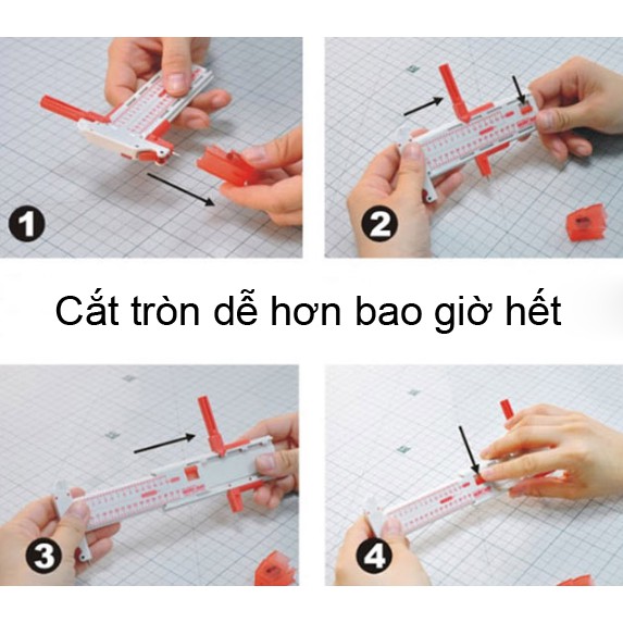 Compa cắt tròn chuyên dụng, MORN SUN (12 - 300mm)