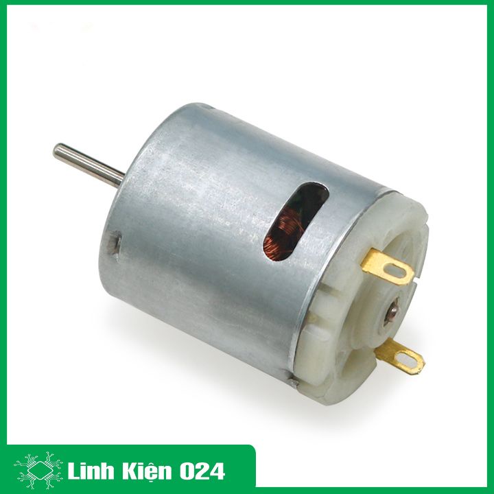 Động cơ 335 5-12VDC trục 2.3mm 8000RPM, motor chế máy khoan siêu khỏe