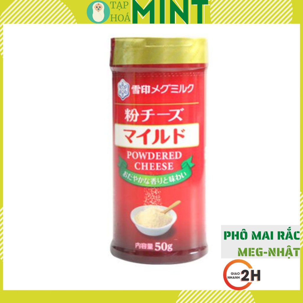 Phô mai rắc Meg 50g cho bé ăn dặm - Tạp hoá mint