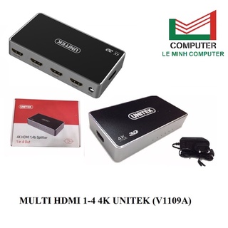 Hub chia hdmi 1 ra 4 unitek 4k chính hãng giá tốt