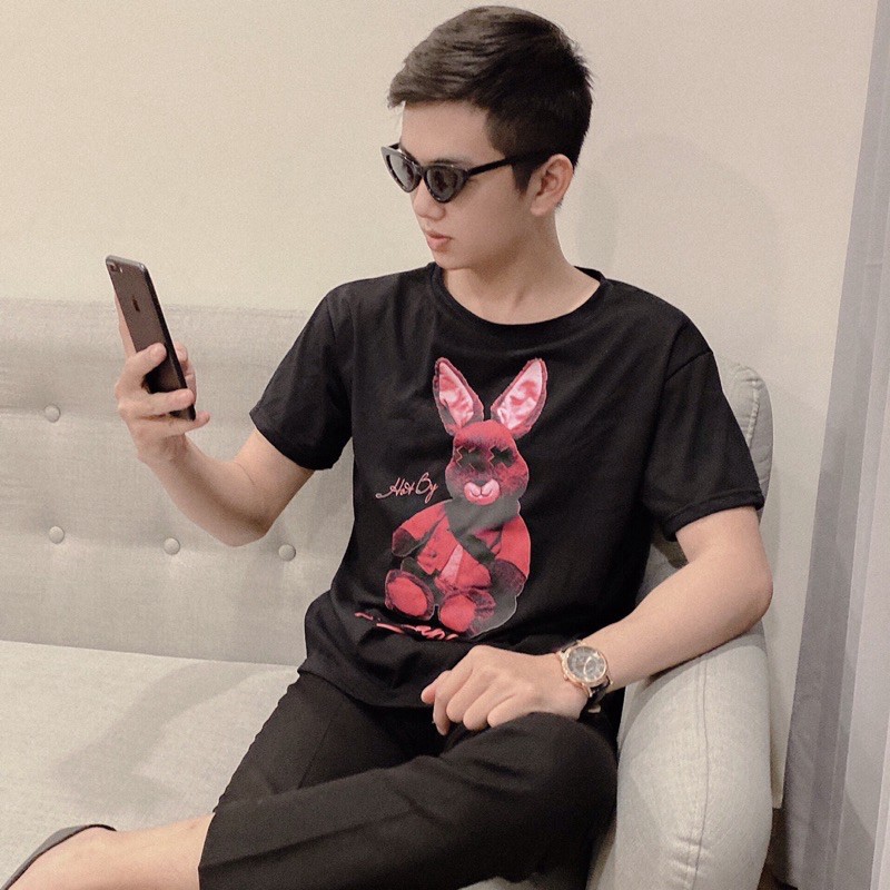 Áo Phông Rộng Dáng Unisex Cho Cả Nam Và Nữ - Áo Thun Thiết Kế In 5D - Chất Vải Cotton Cao Cấp Dày Dặn Mặc Cực Thích T6 | BigBuy360 - bigbuy360.vn