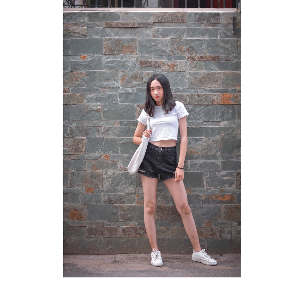 ÁO THUN CROPTOP TAY NGẮN (Kèm ảnh thật) - A0000 ZOMI | BigBuy360 - bigbuy360.vn