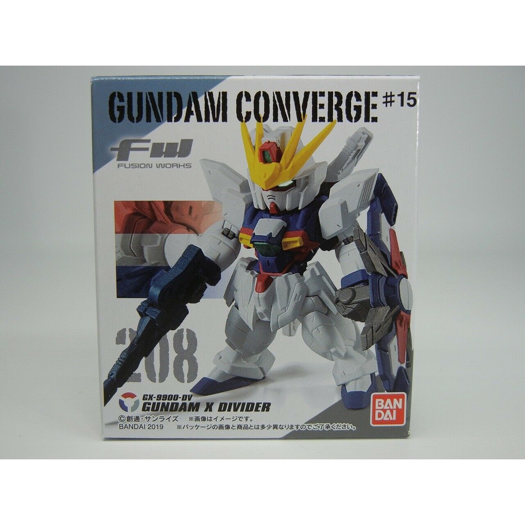 Mô hình FW GUNDAM CONVERGE # 15 No.208 GX-9900-DV Gundam X Divider Bandai