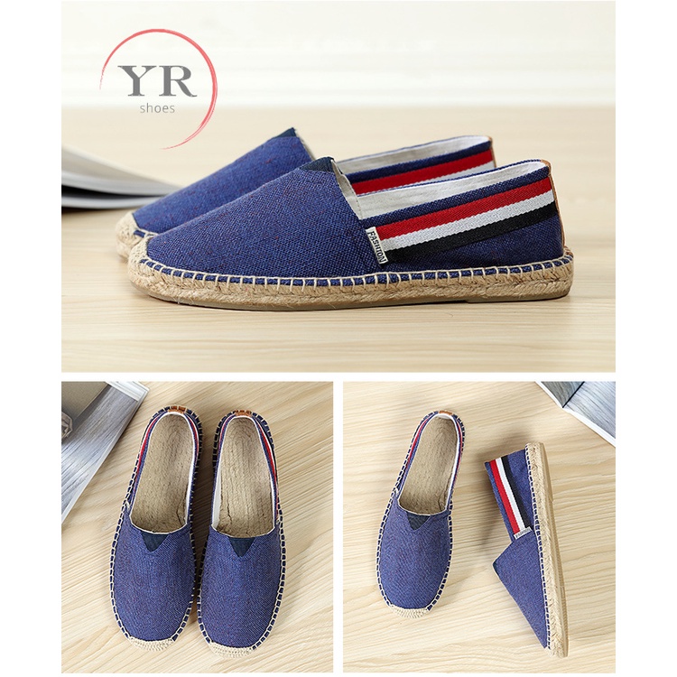 Giày Lười Vải Canvas Thoải Mái Thời Trang Unisex Cá Tính