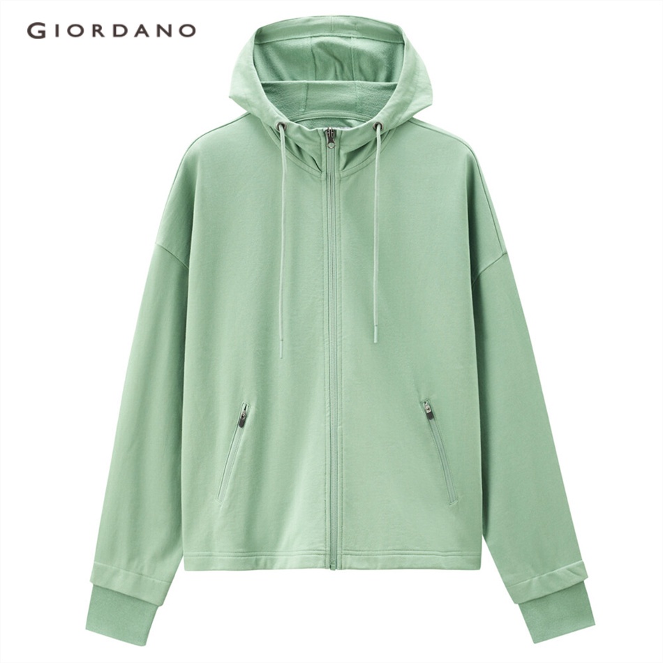 Áo khoác có nón Giordano dáng rộng vai chồm thời trang cho nữ 13371793 | BigBuy360 - bigbuy360.vn