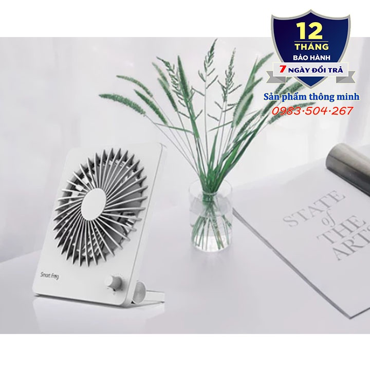 Quạt tích điện để bàn mini Xiaomi Smart Frog KW-MF200/KW-MF300/KW-MF900 - dung lượng 2000 mAh - 7 giờ sử dụng