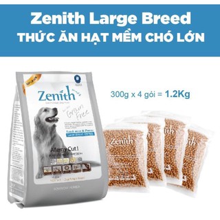 Thức ăn hạt mềm cho các giống chó lớn gói 300g và 1.2kg