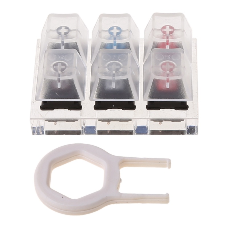 Bộ 6 Nút Bấm Thay Thế Cho Bàn Phím Cơ Cherry MX / Switch