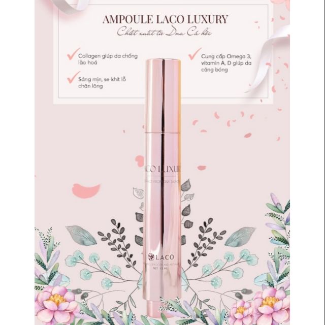 LACO LUXURY AMPOULE - SERUM DNA CÁ HỒI