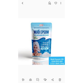 Muối Epsom 1kg