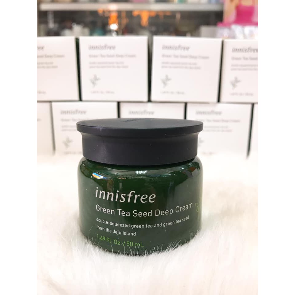 Kem Dưỡng Da Innisfree Green Tea Seed Deep Cream 50ml