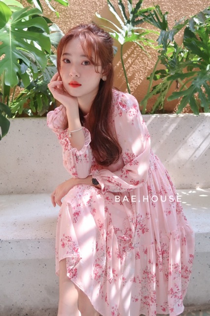 SWEET DRESS - Váy baby doll hoa nhí