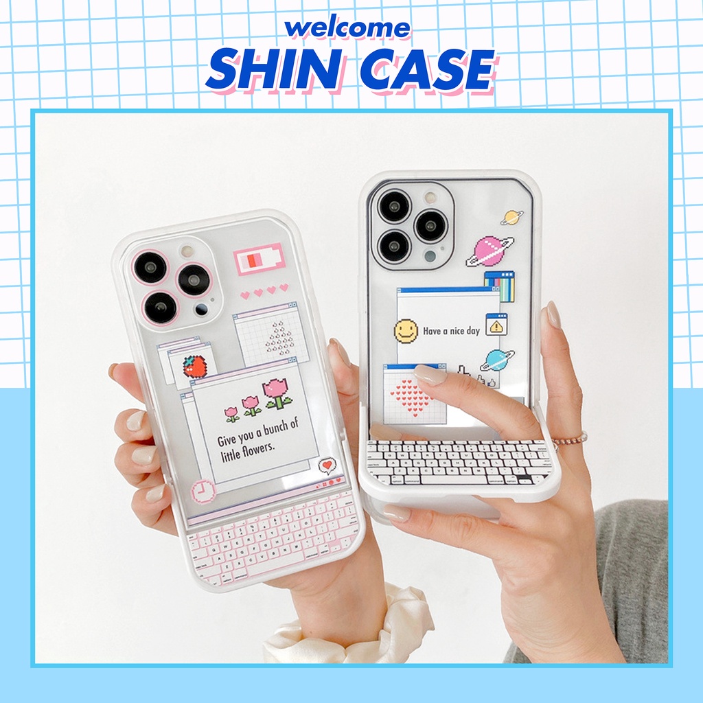 Ốp lưng iphone chống lưng keyboard 6/6plus/6s/6splus/7/7plus/8/8plus/x/xs/11/12/13/14/pro/max/promax/plus/shin/case