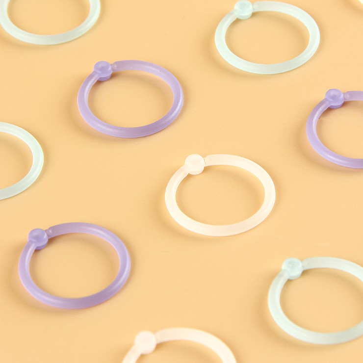 Khoen nhựa tròn Binder Ring Sotitime - Phụ kiện làm sổ DIY, Flashcard