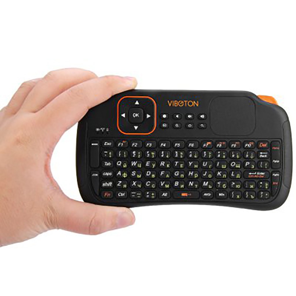 Russian 2.4GHz Wireless Keyboard Air Mouse Remote Control With Fouchpad