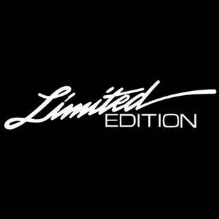 Tem Decal Chữ Limited Edition Dán Trang Trí Xe