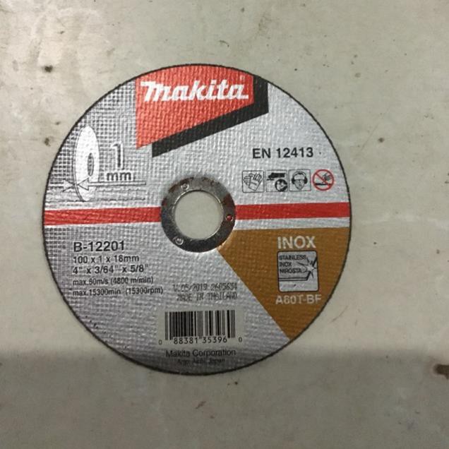 Đá cắt inox 100mm B-12201