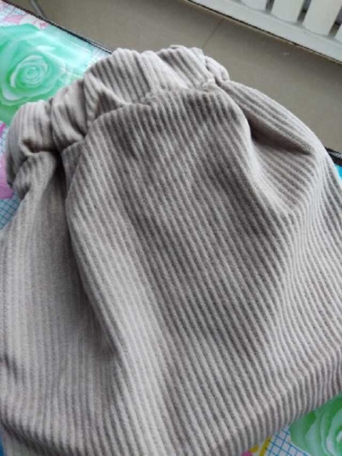 Quần Nhung gân- kèm ảnh thật Mã 356