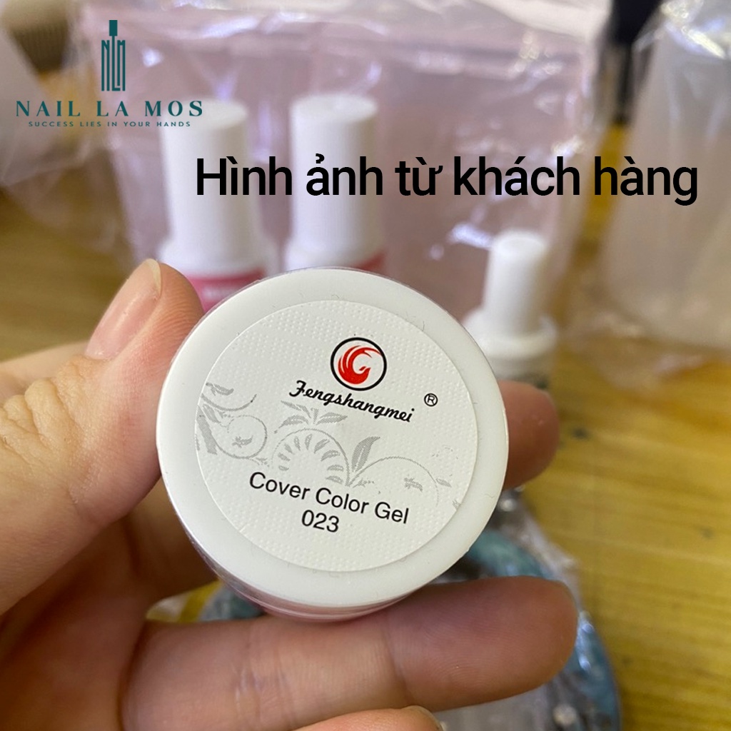 Gel vẽ đen, trắng Fengshangmei chính hãng - gel vẽ nổi chất đậm đặc chuyên dụng cho dân làm móng