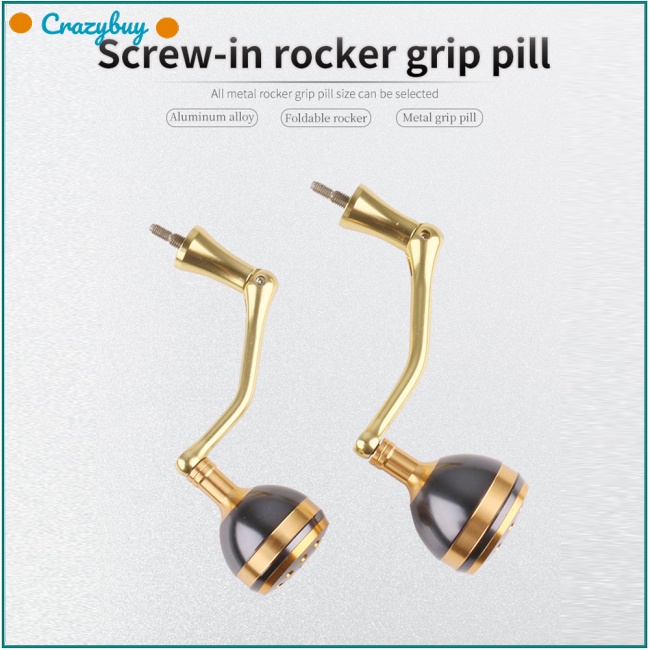 Cr Tay Quay Cần Câu Cá Bằng Thép Không Gỉ Diy
