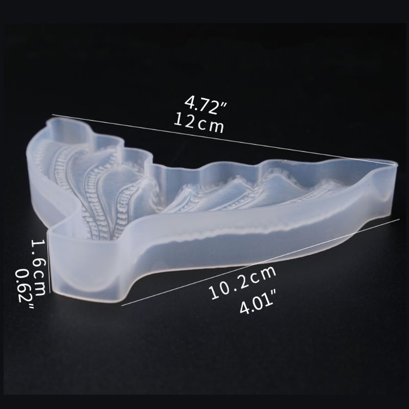 Khuôn silicone tạo hình đuôi cá ba chiều DIY