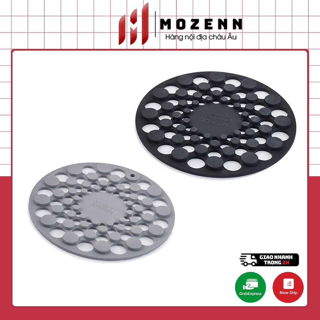 Bộ 2 miếng lót nồi silicone Joseph Joseph 20174 Spot-on Trivets chống nóng