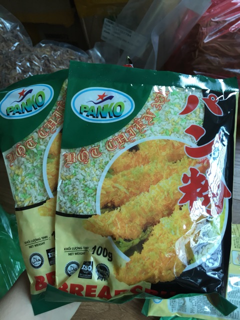 Bột chiên xù Panko vàng gói 100g