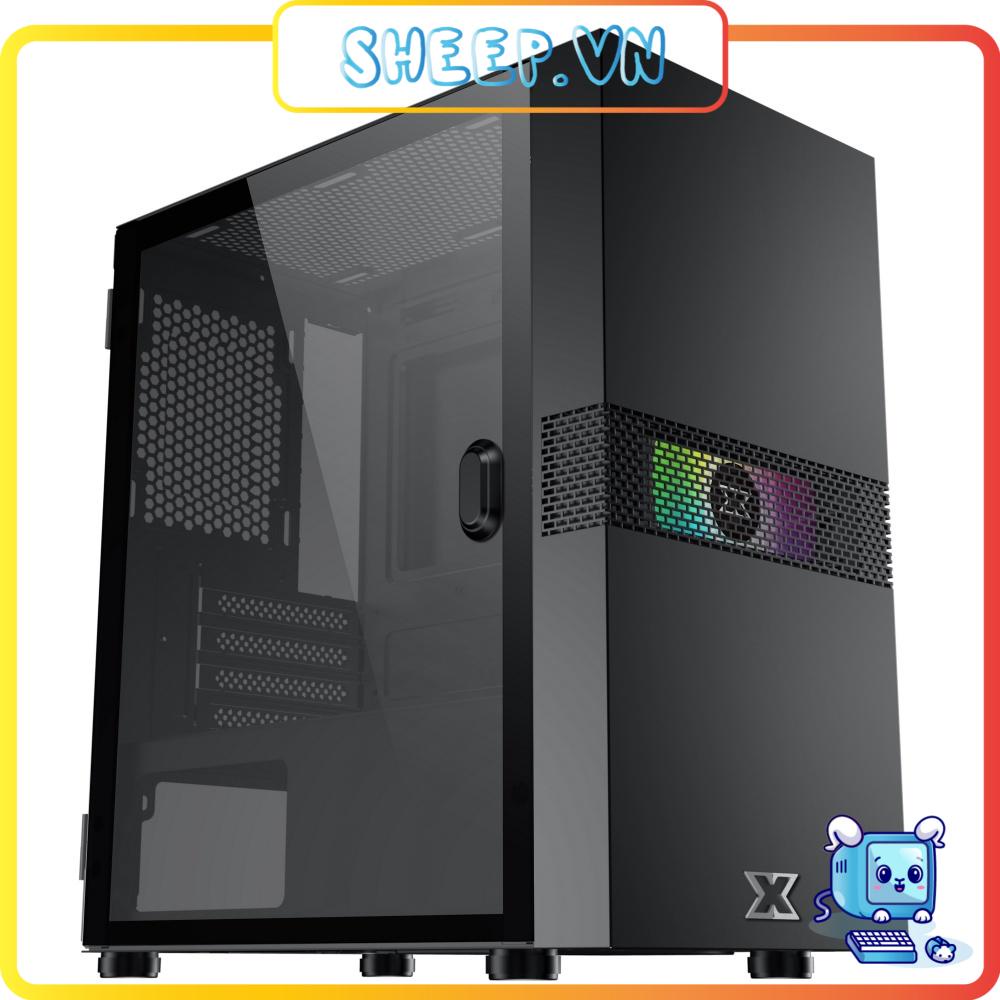 Vỏ Case XIGMATEK FADIL 1F - M-ATX, 1 SIDE TEMPERED GLASS, 1 FAN X20F