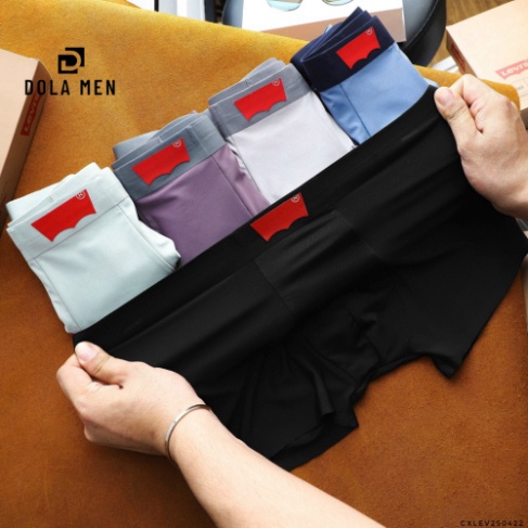 Quần Lót Nam BOXER LEVIS LỤA LẠNH Hàng Cao Cấp Có Big Size