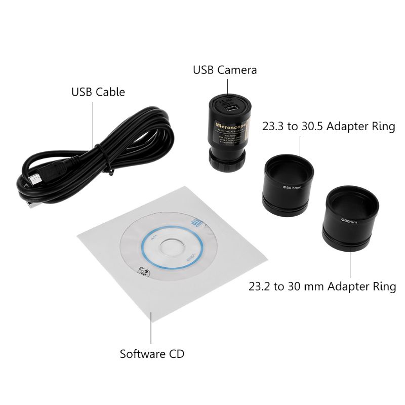 Ngàm Chuyển Đổi Kính Hiển Vi Điện Tử CMOS 2.0MP USB