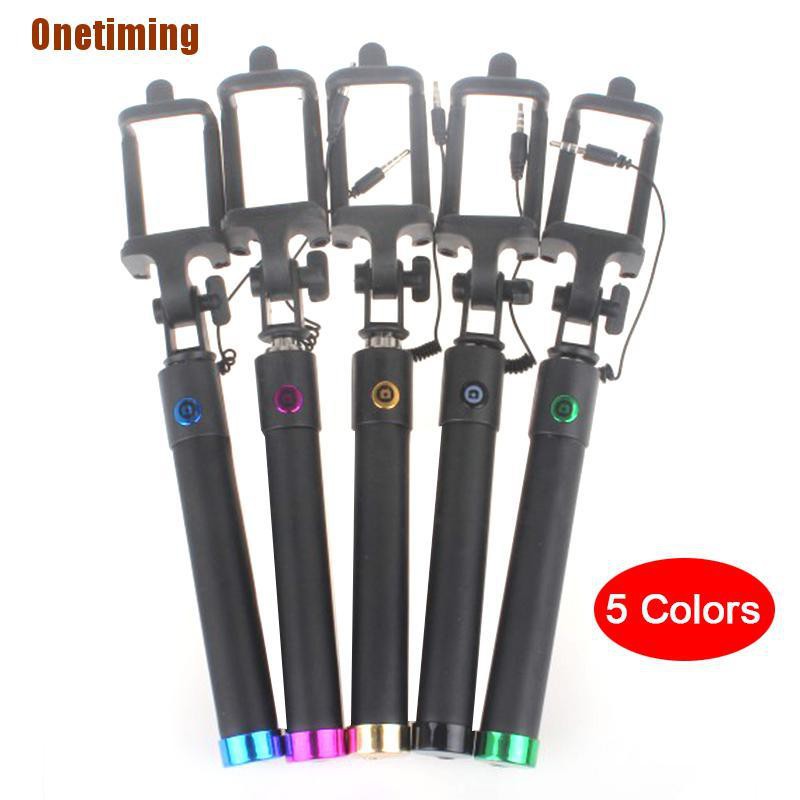 Otvn Extendable Monopod Tripod Wire control Remote Shutter Selfie Stick Mobel phone Cool