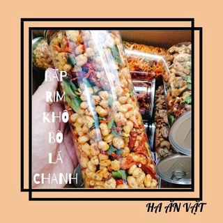 BẮP RANG KHÔ BÒ LÁ CHANH