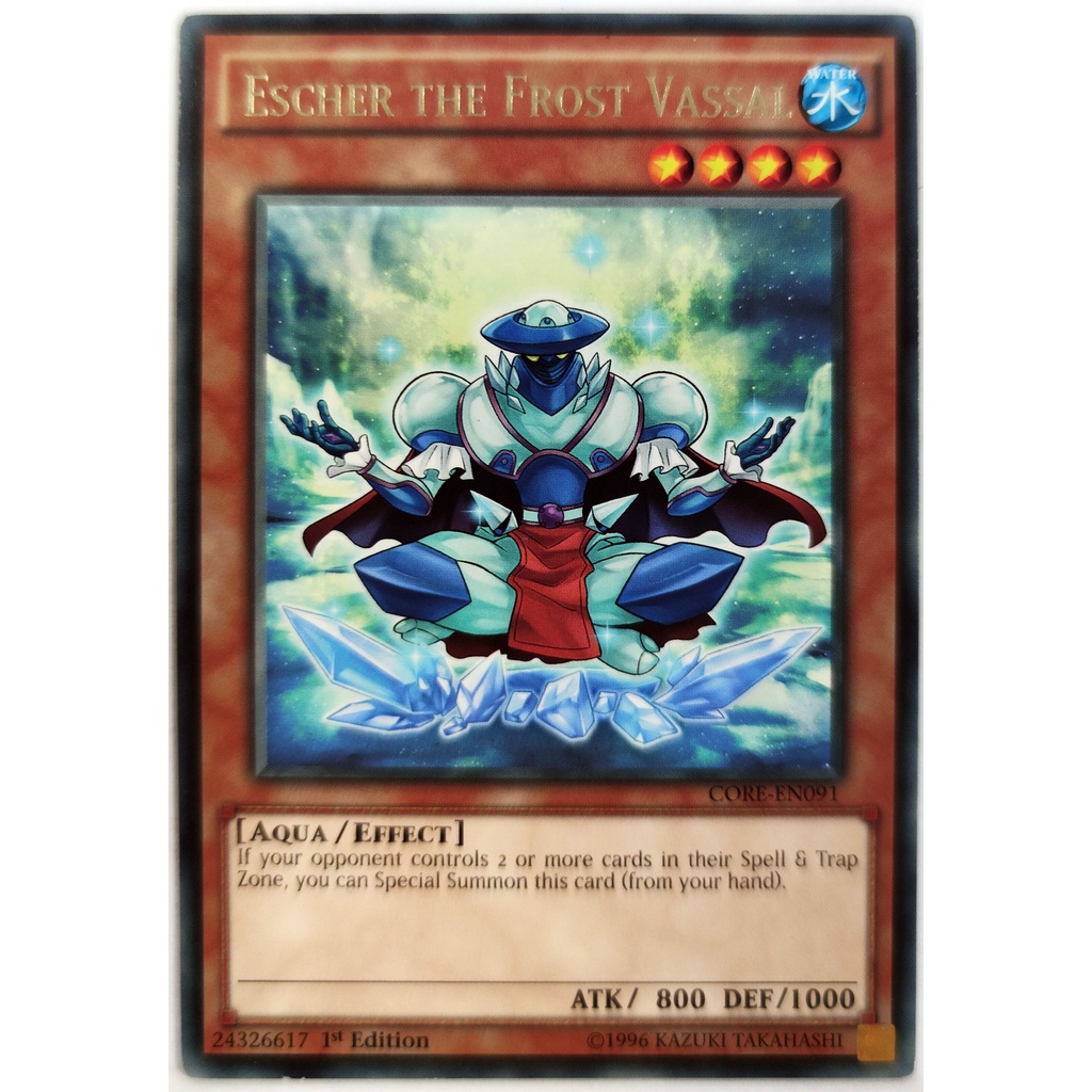 [Thẻ Yugioh] Escher the Frost Vassal |EN| Rare