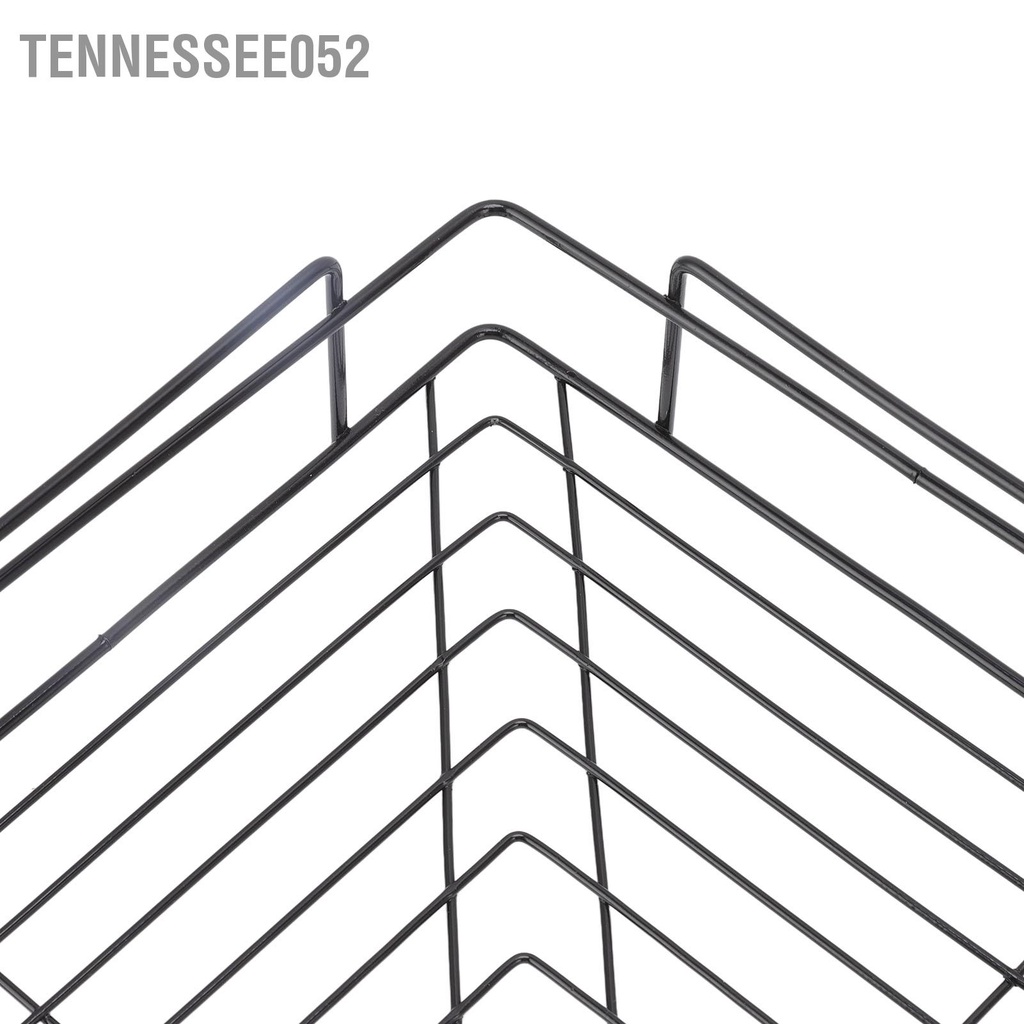 Tennessee052 Kệ góc Giá đỡ bằng sắt lưu trữ hình tam giác Lỗ lắp đặt miễn phí cho nhà bếp trong phòng tắm