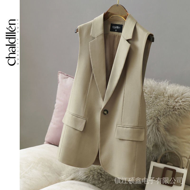 Áo Vest 2022 Thiết Kế Đơn Giản Thời Trang Theo Phong Cách Anh Cho Nữ