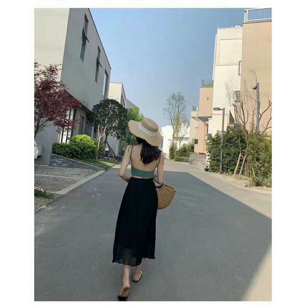 Áo Bra Nữ Cotton Tăm Khoét Lưng Chữ U Siêu Hot Loại 1