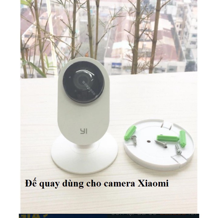 Đế quay + tấm gắn 4 lớp (dành cho camera xiaomi)