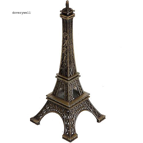 Mô hình tháp Eiffel cao 15cm bằng kim loại dùng để trang trí