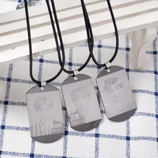 Dây chuyền khắc hình Bangtan