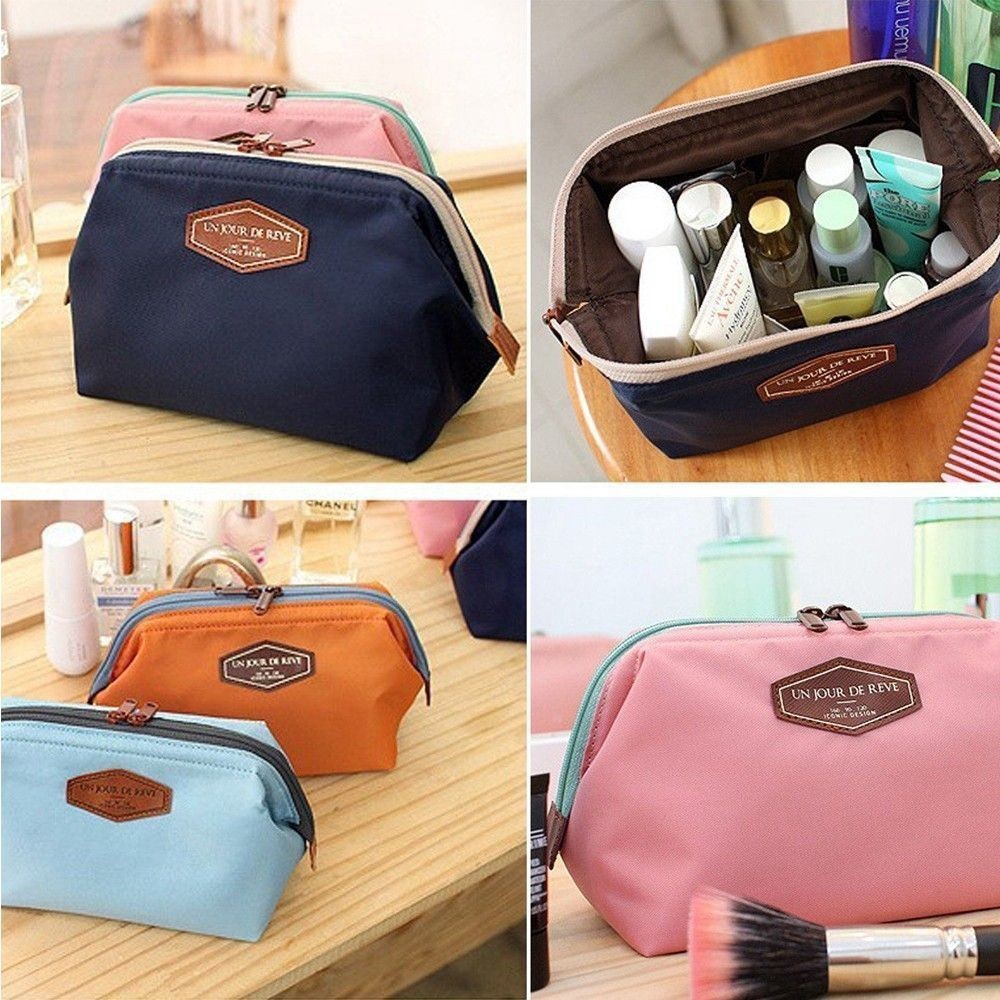 Túi đựng đồ trang điểm đa chức năng thiết kế tiện dụng dành cho nữ
