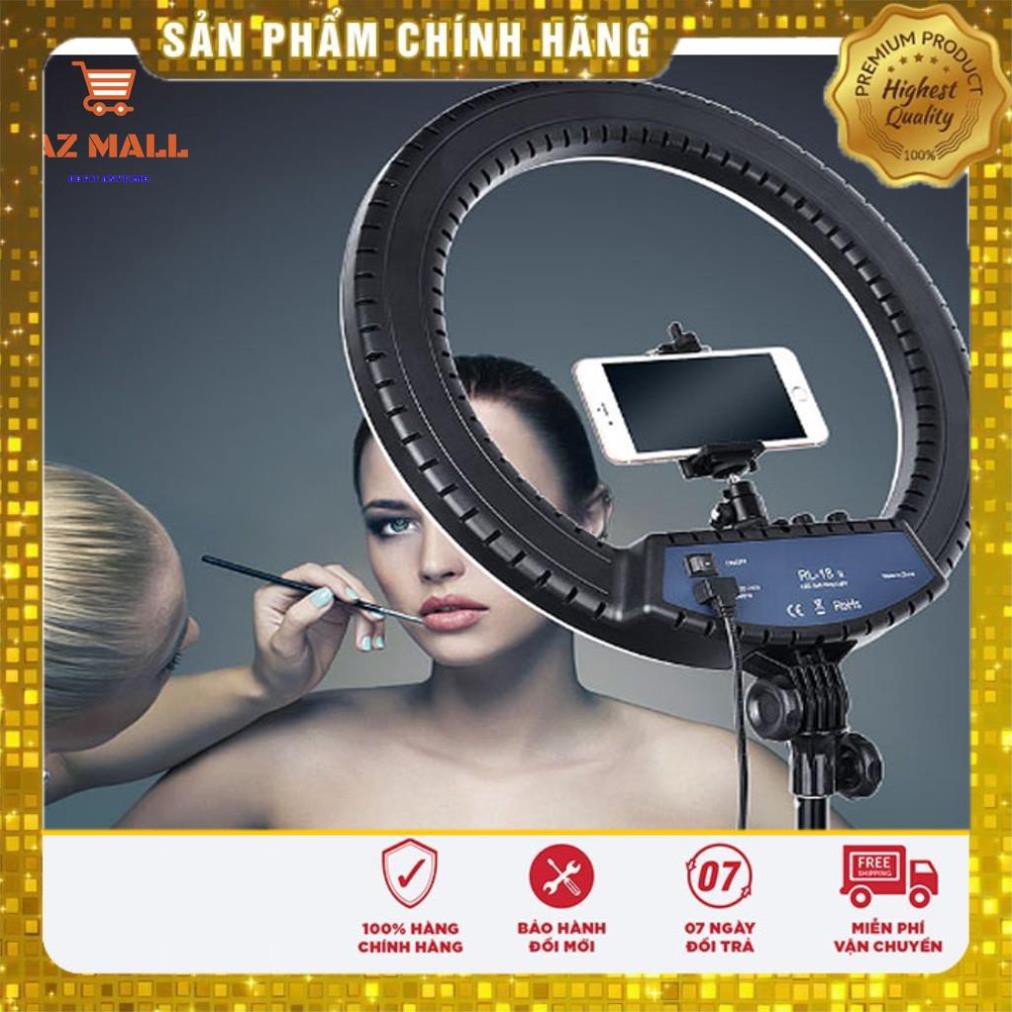 Đèn Livestream size 45 3 kẹp điện thoai, Phù hợp cho Livestream, Spa làm đẹp, tặng kèm chân bảo hành đổi mới