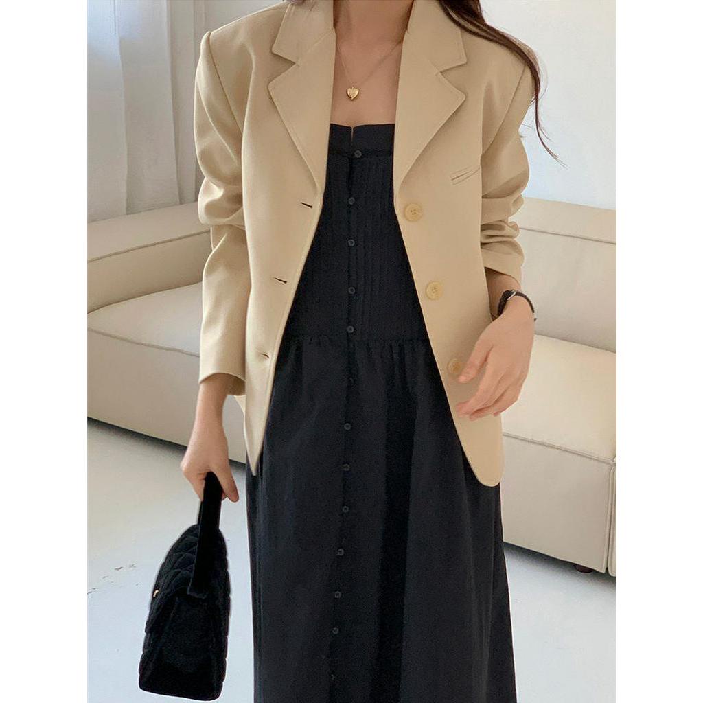 Đầm Hai Dây Màu Trơn Dáng Dài Vừa Vặn 62622