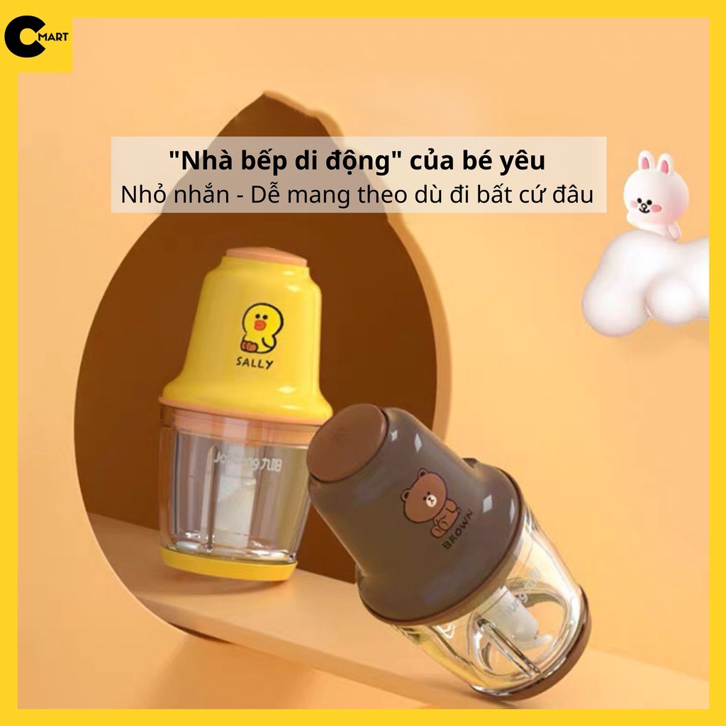Máy Xay Sinh Tố Hoa Quả Ăn Dặm Mini Dung tích 0,6L JOYOUNG LINE FRIENDS S6-LA520XL [CMART_GIA DỤNG TIỆN ÍCH]