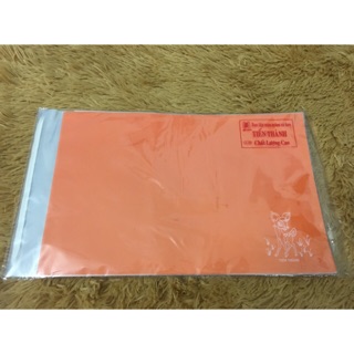 Giấy bao vở kèm bao kiếng màu (1 cái)