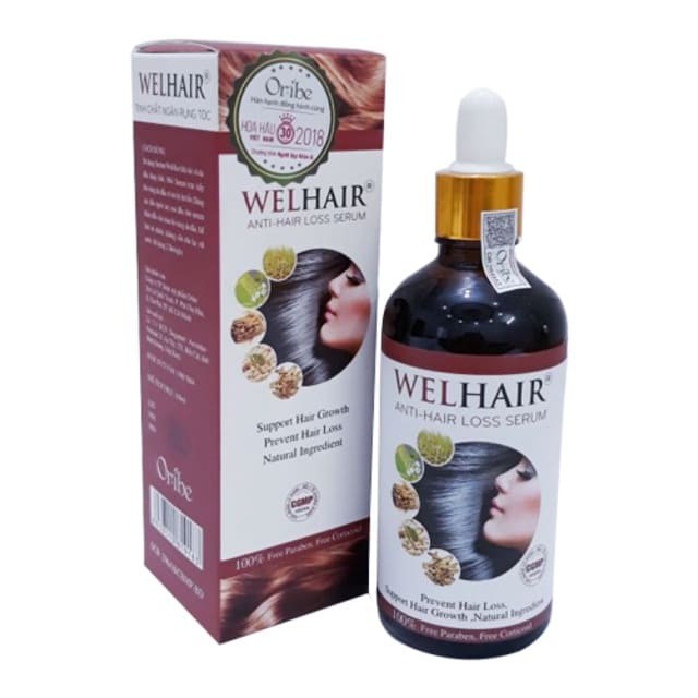 (Cam Kết Chính Hãng)_Serum WELHAIR_Kích Thích Mọc Tóc