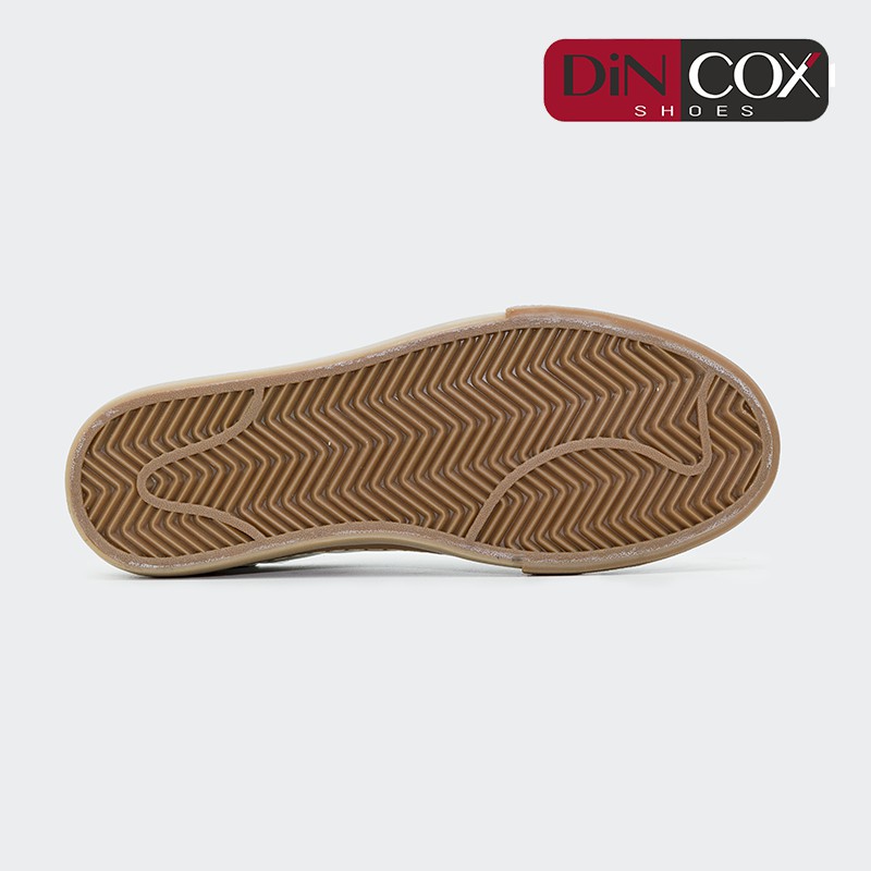 Giày Sneaker Da Nam DINCOX D10 Thời Trang Nổi Bật White